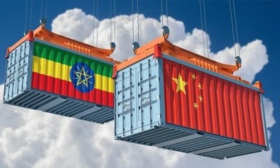 Freight forwarder shipping from China to Ethiopia